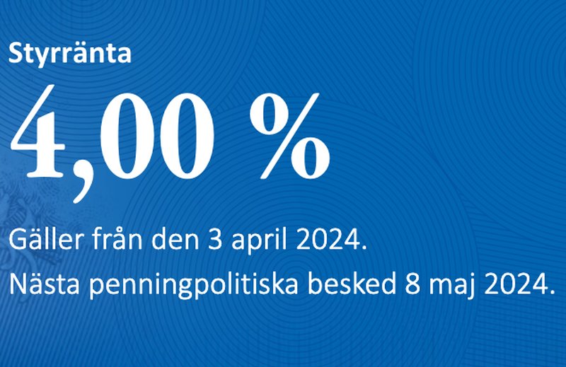 Källa: Riksbanken Källa: Riksbanken